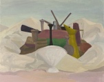 Gwen Strahle Untitled Oil on canvas 2010 26" x 36"