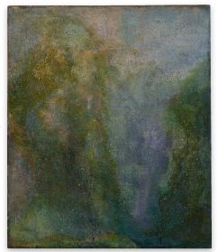 Eric Holzman, Across the River at Sleepy Hollow, Oil on canvas, 24''x20'', 2017-2019