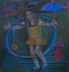 Susan Yanero, Balance, Oil on canvas, 54 x 50, 2010